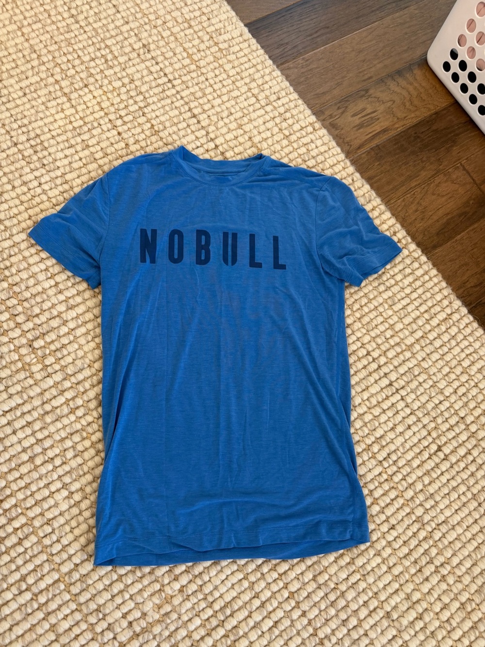 NOBULL Blue Short Sleeve Logo Tee